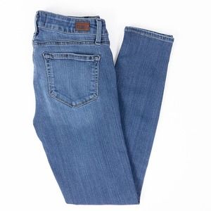 Paige Verdugo Ankle Straight Stretch Womens Jeans Dark Wash Size 26/27